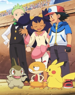 Pokemon Best Wishes! Season 2: Decolora Adventure - Dent to Takeshi! Gyarados no Gekirin!!