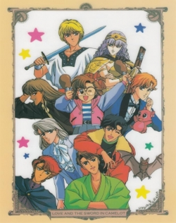 Ai to Ken no Camelot: Mangaka Marina Time Slip Jiken
